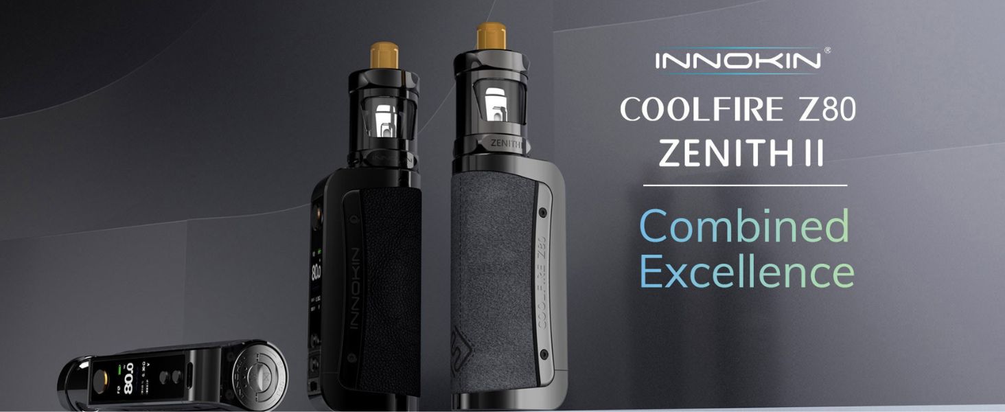 TVDC CoolFire Z80 Zenith 2 Kit for Innokin Coils, 18650 Battery